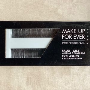 Make-Up Forever Professional False Eyelashes - Black Self Adhesive Ready to Wear